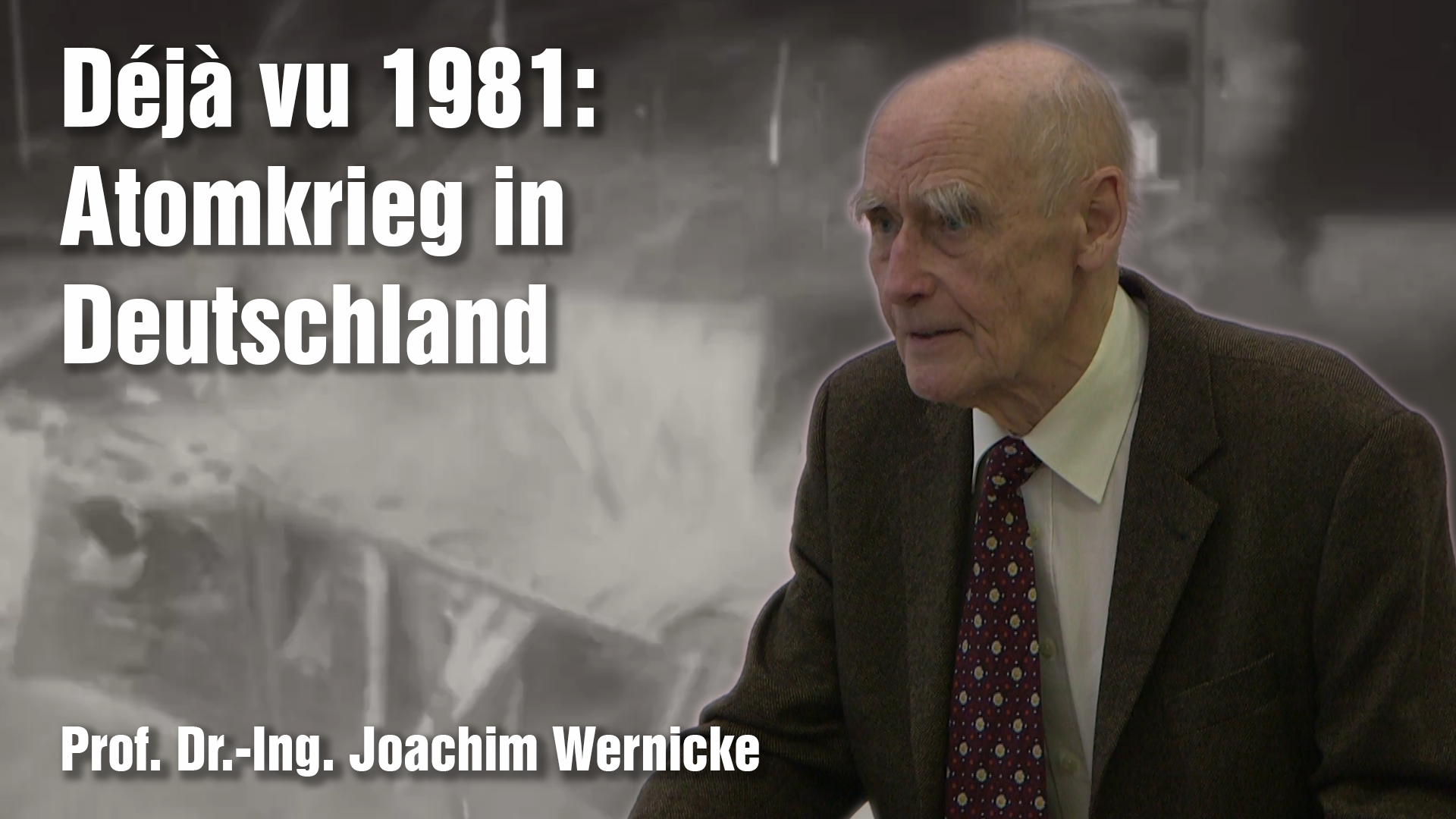 Déjà vu 1981: Atomkrieg in Deutschland