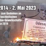 Vergesst die Opfer nicht! Den Opfern des 2. Mai 2014 in Odessa gewidmet
