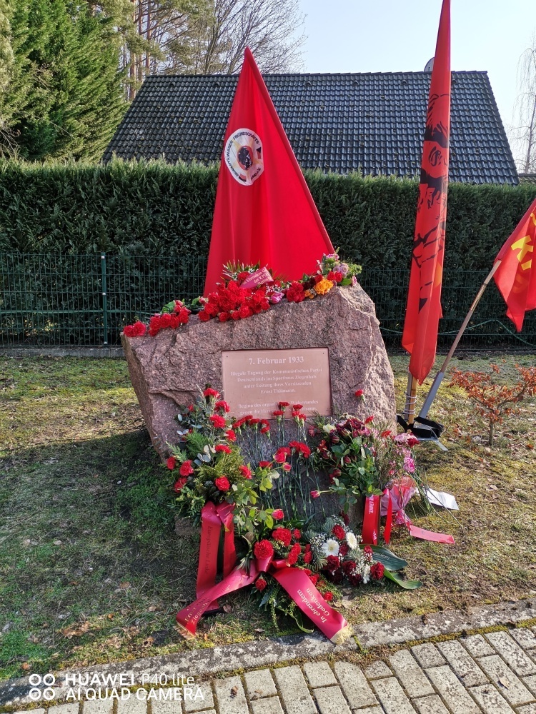 Gedenkstein, Ziegenhals