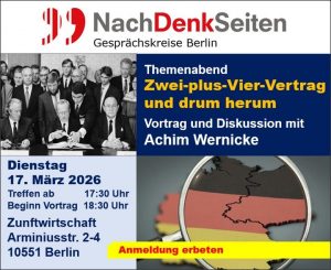 Joachim Wernicke im Sprechsaal: 2+4…