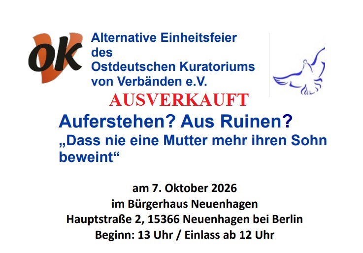 Alternative Einheitsfeier-2026-Ausverkauft